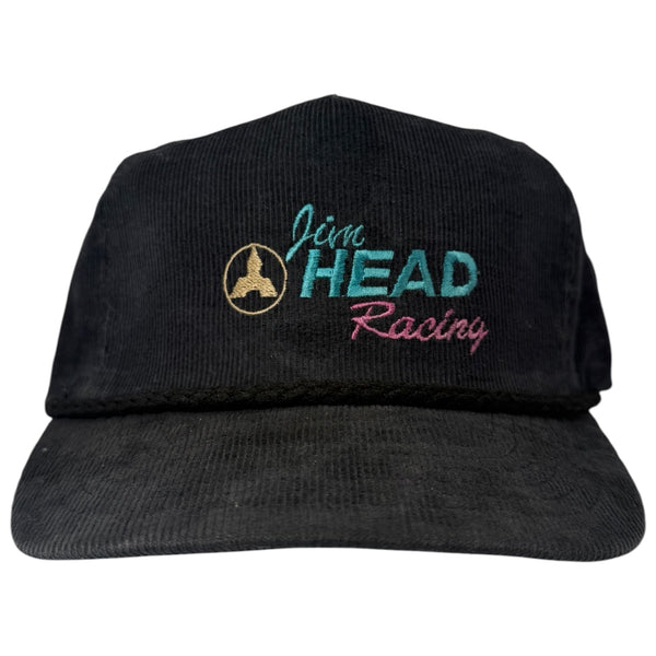 Vintage Jim Head Racing Corduroy Buckle Hat