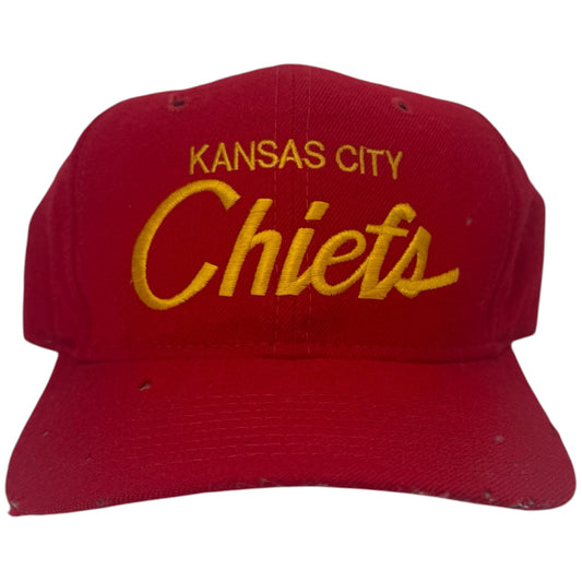 Vintage Kansas City Chiefs Sports Specialties Script Snapback