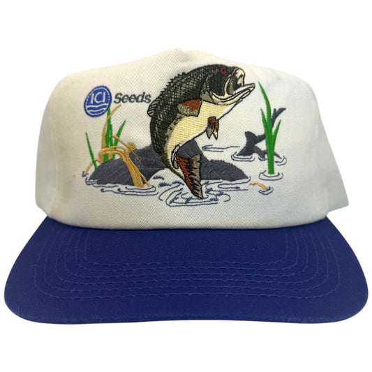 Vintage ICI Seeds Bass Snapback