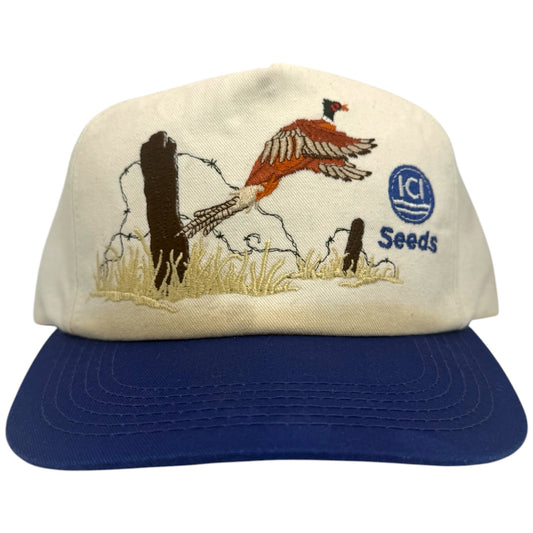 Vintage ICI Seeds Pheasant Snapback