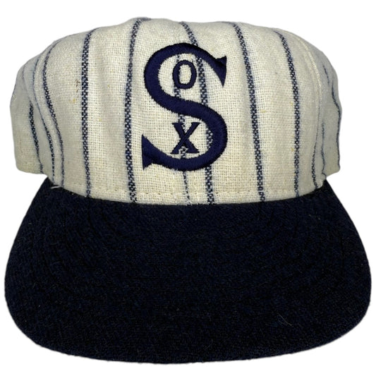 Vintage Chicago White Sox Pinstripe Fitted Hat