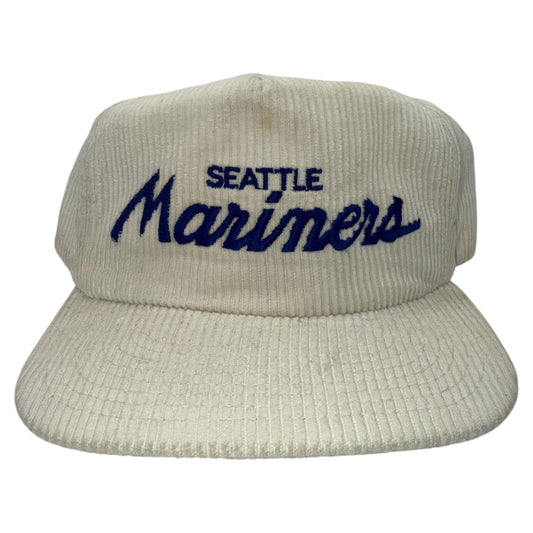 Vintage Seattle Mariners Sports Specialties Corduroy Script Hat