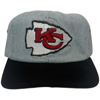 Vintage Kansas City Chiefs Denim AJD Snapback