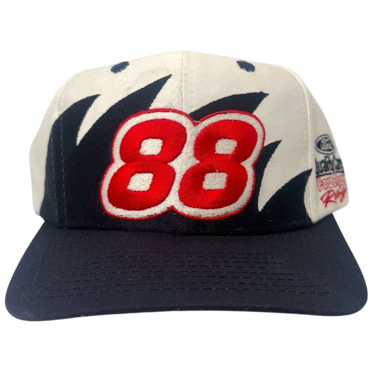 Vintage Dale Jarrett NASCAR Sharktooth Logo 7 Snapback