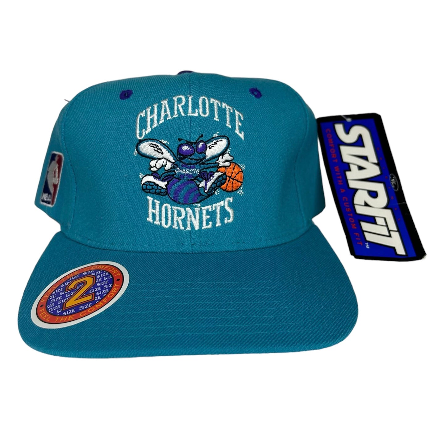 Vintage Charolette Hornets Fitted Hat