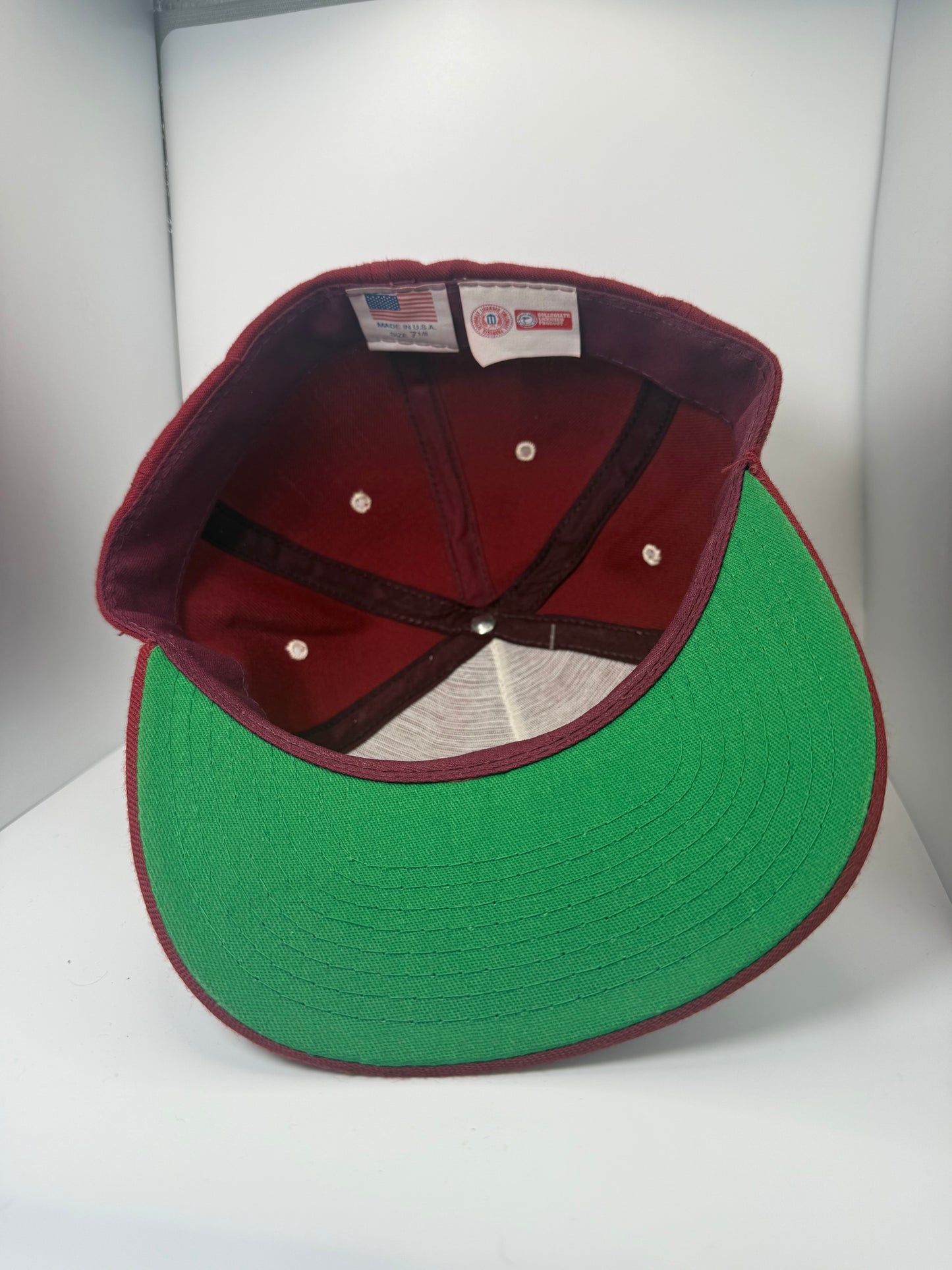 Vintage Mississippi State University Bulldogs Fitted Hat