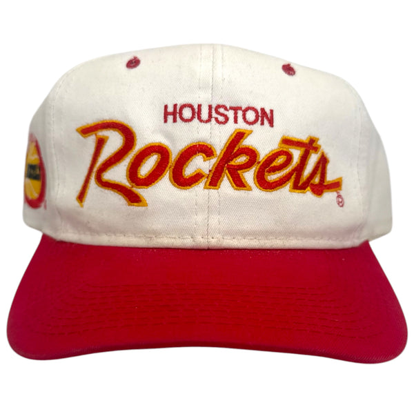 Vintage Houston Rockets Sports Specialties Script Snapback