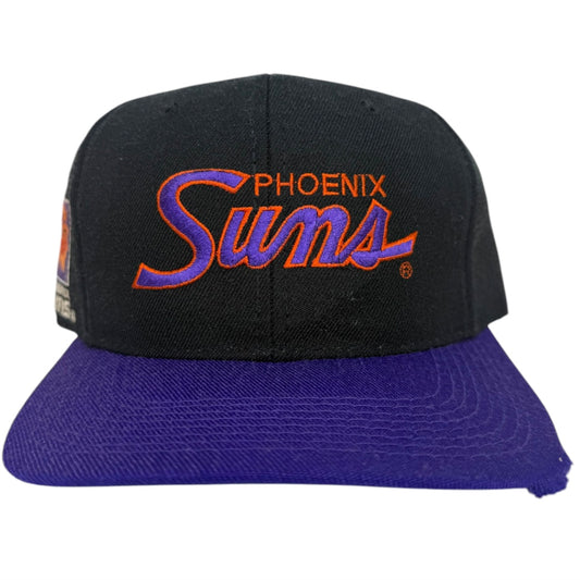 Vintage Phoenix Suns Sports Specialties Script Snapback