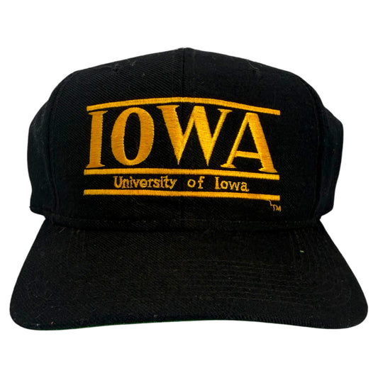 Vintage Iowa Hawkeyes Bar Line The Game Snapback