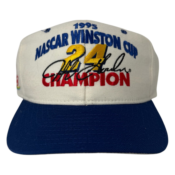 Vintage 1995 NASCAR Winston Cup Champion Jeff Gordon Snapback