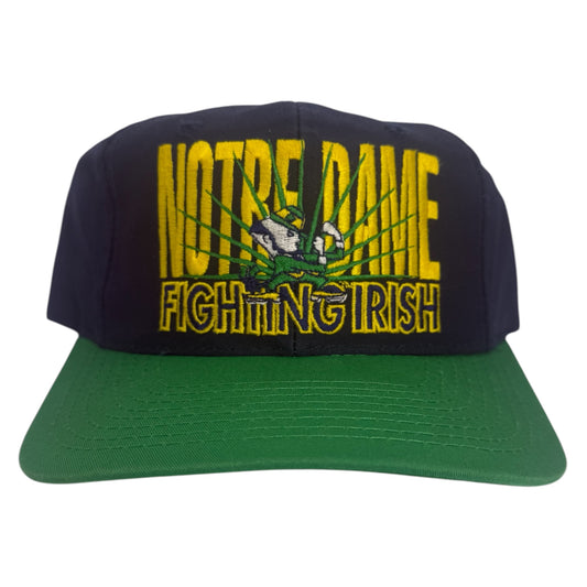 Vintage Notre Dame Signature Snapback