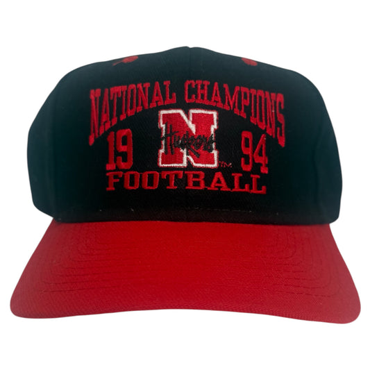 Vintage Nebraska Huskers 1994 National Champions Snapback