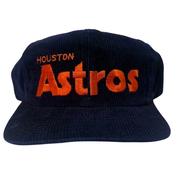 Vintage Houston Astros Corduroy Snapback