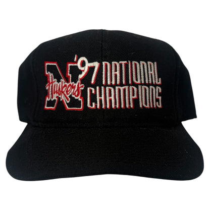 Vintage Nebraska Huskers 1997 National Champions Snapback