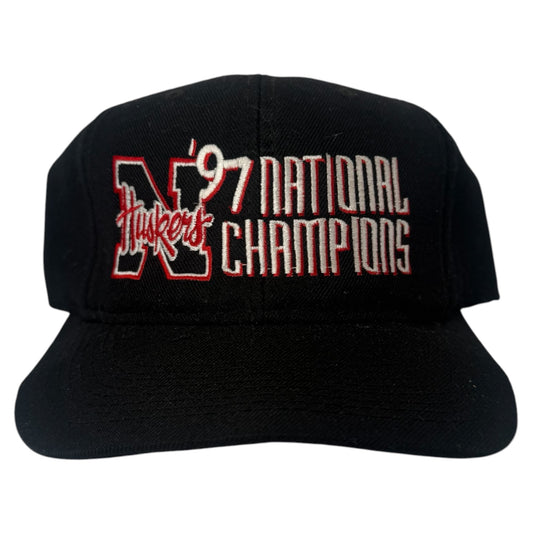Vintage Nebraska Huskers 1997 National Champions Snapback