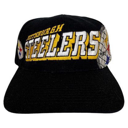 Vintage Pittsburgh Steelers Sports Specialties Grid Snapback