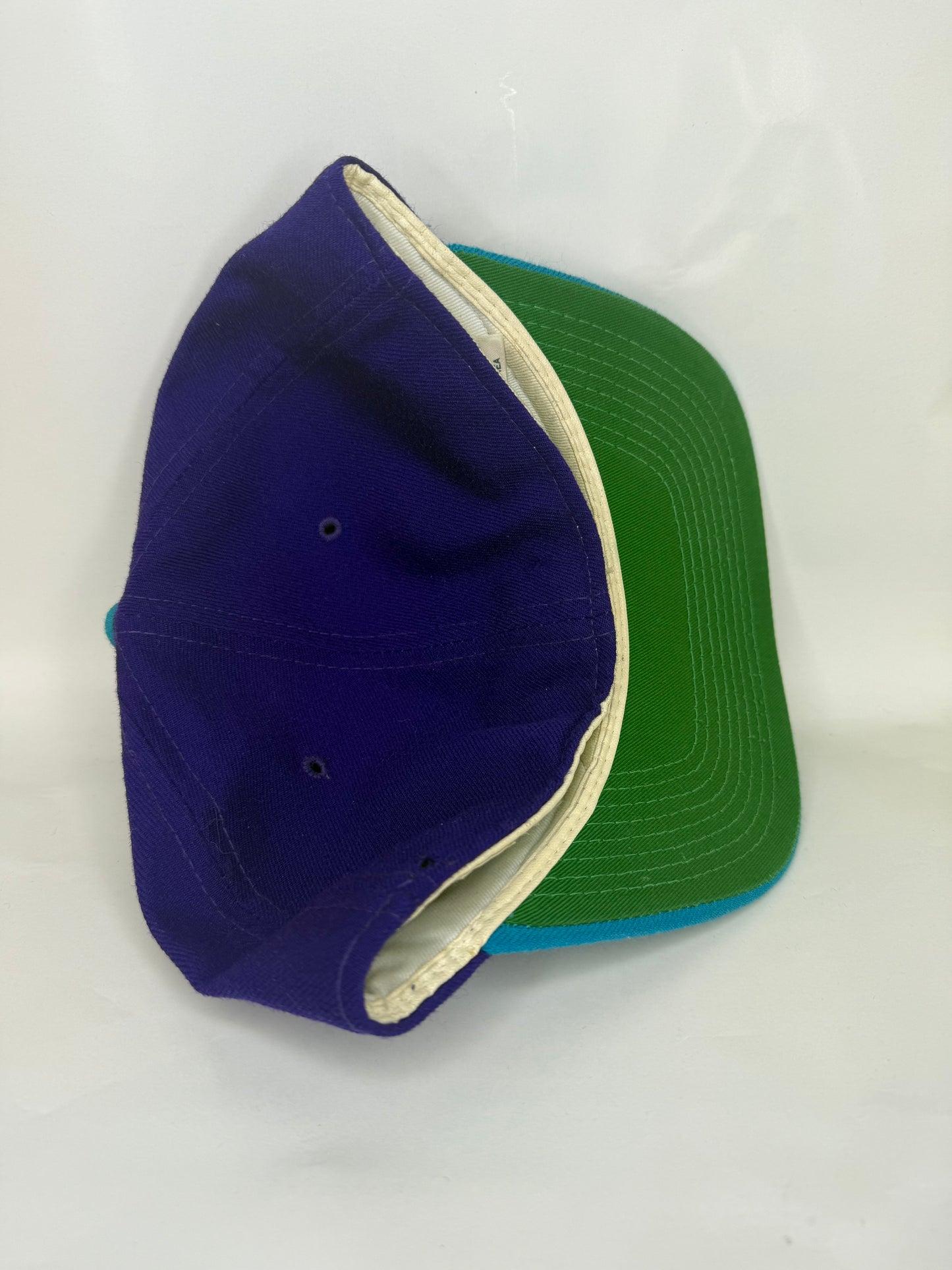 Vintage Charlotte Hornets Sports Specialties Script Fitted Hat