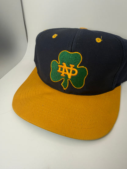 Vintage Notre Dame Fighting Irish Shamrock Snapback