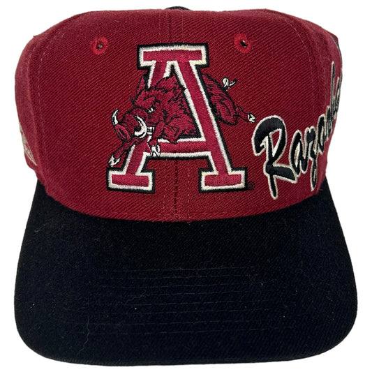 Vintage Arkansas Razorbacks Apex One Snapback