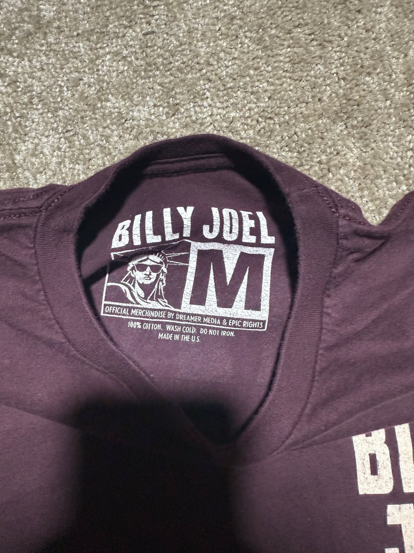 Billy Joel Seventh February 2020 Tee