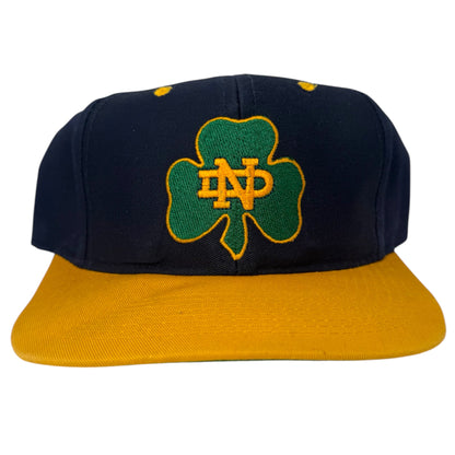 Vintage Notre Dame Fighting Irish Shamrock Snapback