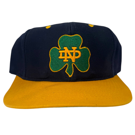 Vintage Notre Dame Fighting Irish Shamrock Snapback
