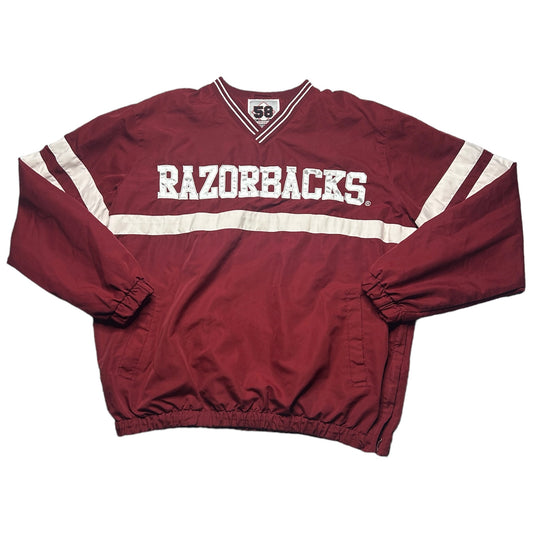 2000s Arkansas Razorbacks Windbreaker