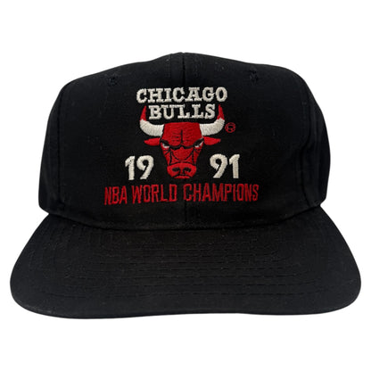 Vintage 1991 Chicago Bulls World Champions Snapback