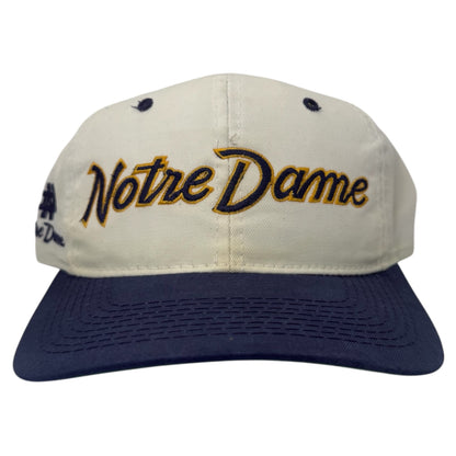 Vintage Notre Dame Sports Specialties Script Snapback