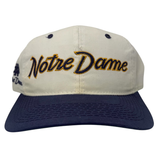 Vintage Notre Dame Sports Specialties Script Snapback
