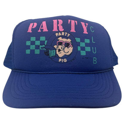 Vintage Party Pig Trucker Hat
