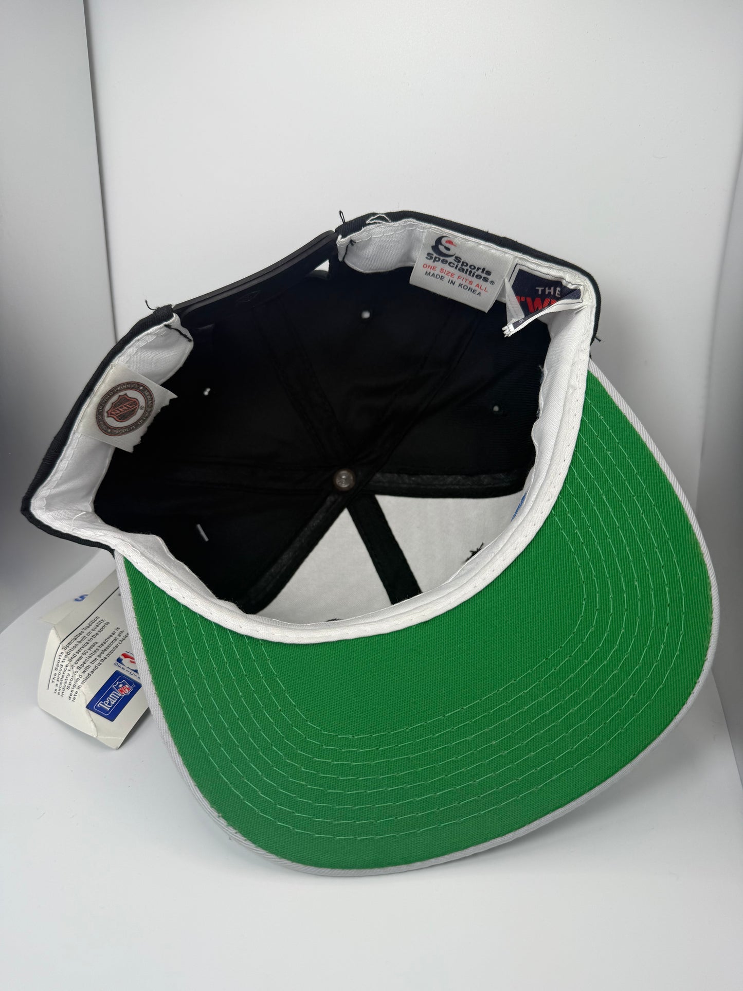 Vintage Tampa Bay Lighting Sports Specialties Script Snapback