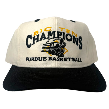 Vintage Purdue Basketball Big Ten Champions Snapback