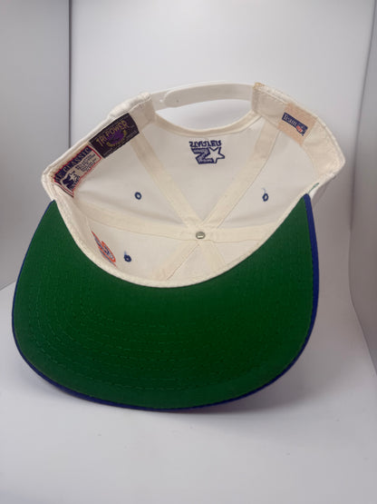 Vintage Denver Broncos Starter Tri Panel Snapback