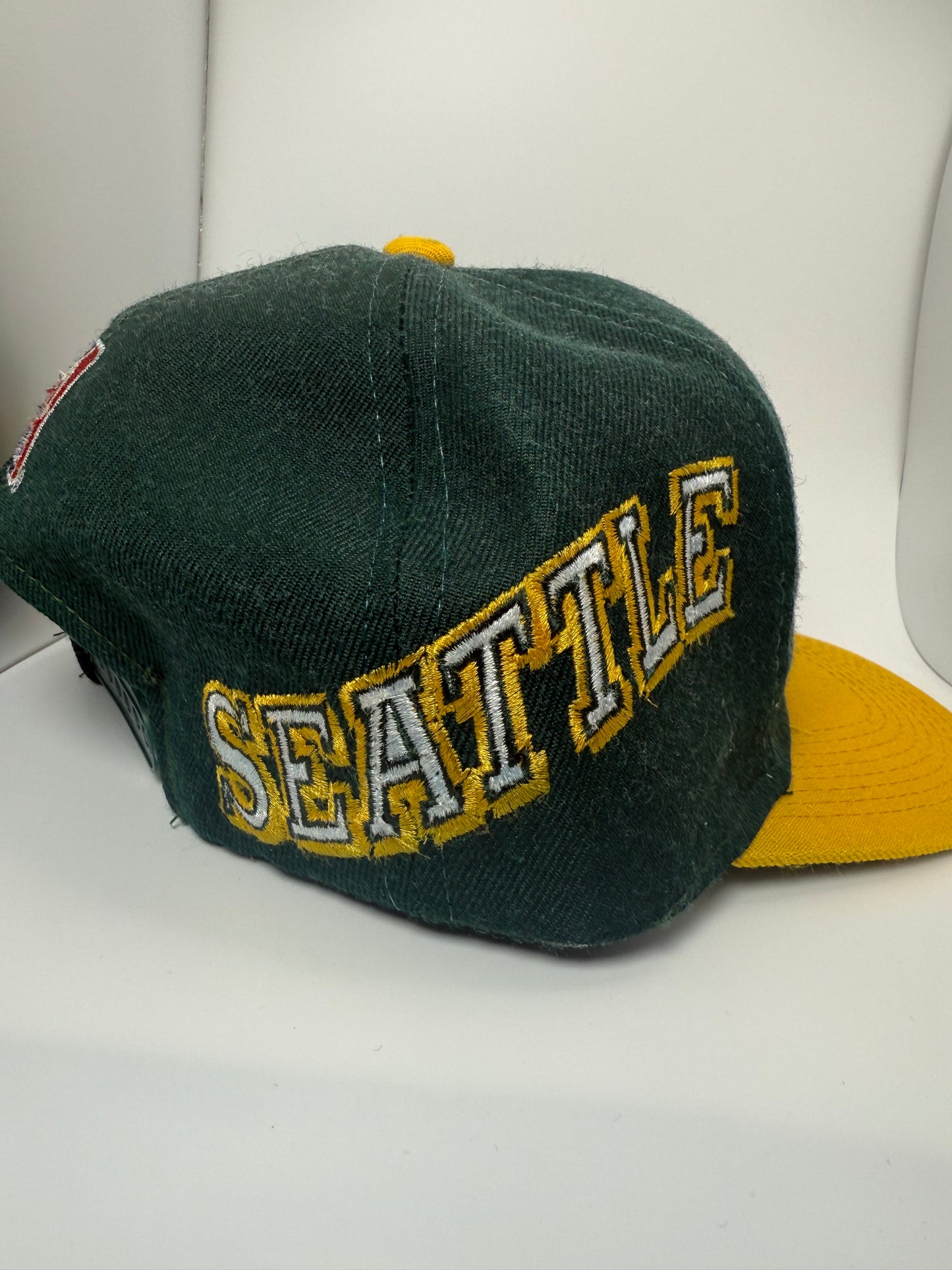 Vintage Seattle Supersonics Sports Specialties Side Wave