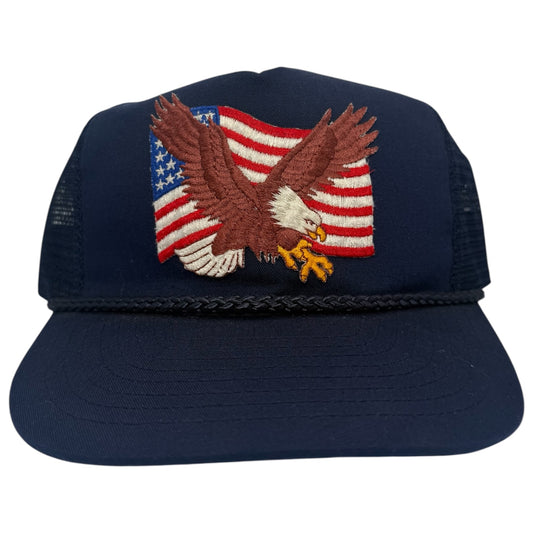 Vintage USA Eagle Rope Snapback