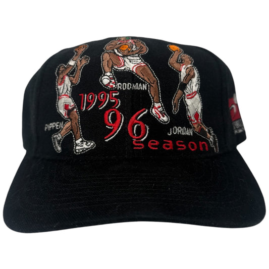 Vintage Chicago Bulls 1995-96 Sports Specialties Snapback
