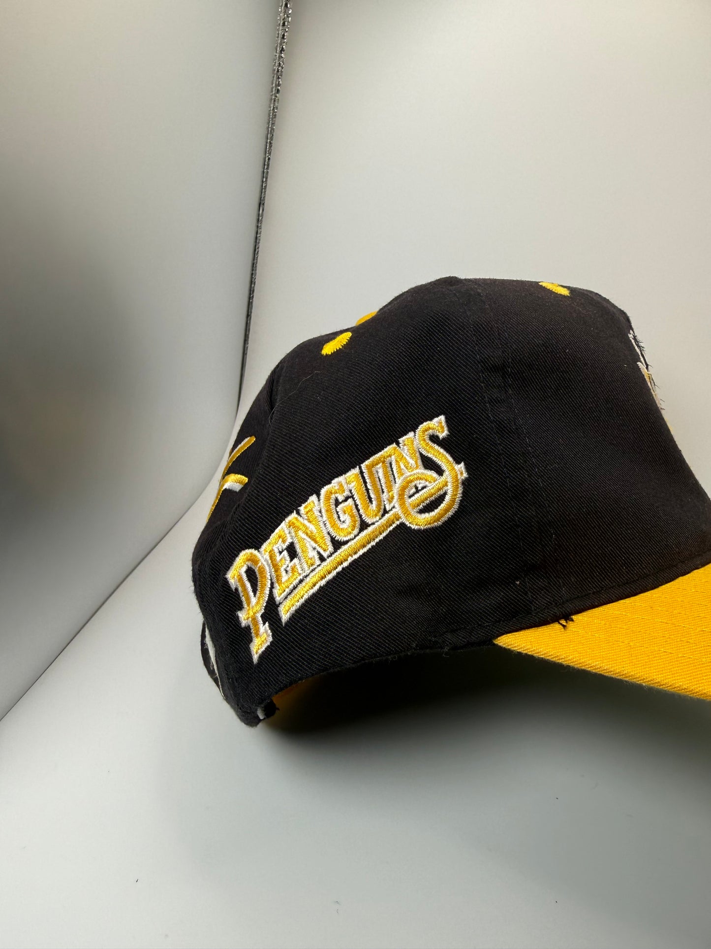 Vintage Pittsburgh Penguins Twins Enterprise Snapback