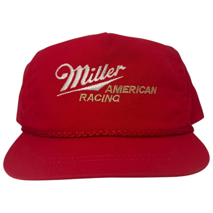 Vintage Miller Racing Buckle Hat