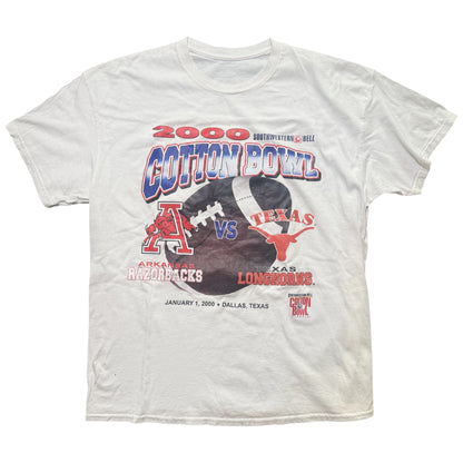 Vintage 2000 Cotton Bowl Arkansas vs Texas Tee