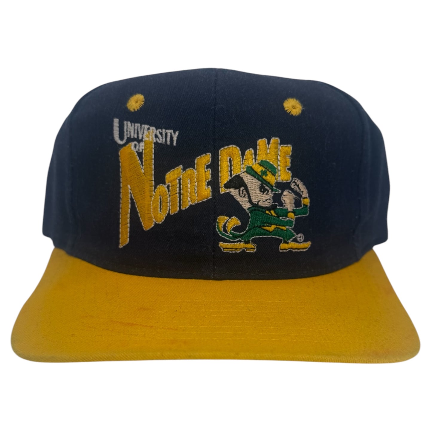 Vintage University of Notre Dame Leprechaun Snapback
