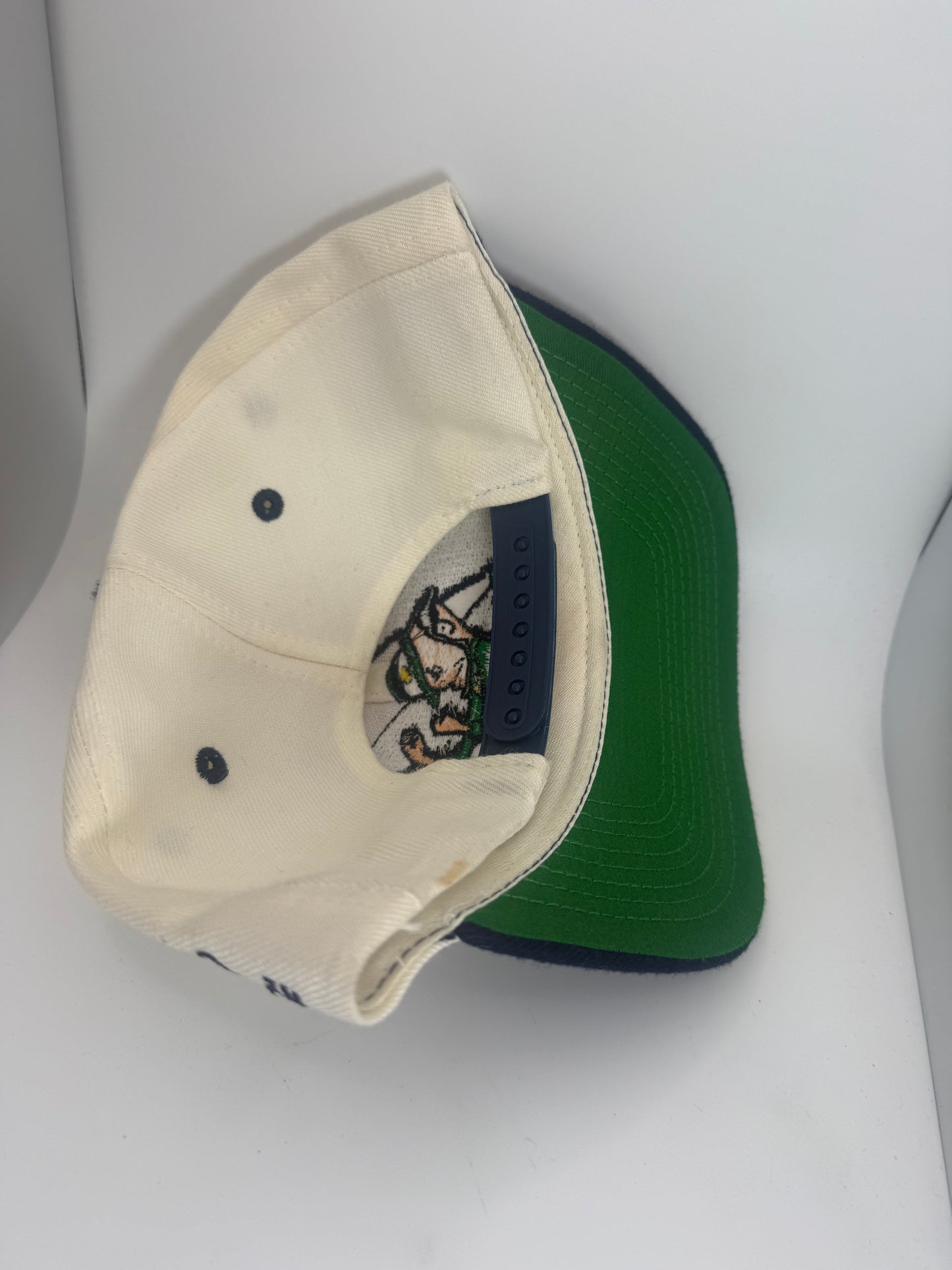 Vintage Notre Dame Logo Athletic Sharktooth Snapback