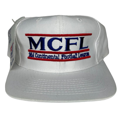 Vintage Mid Continental Football League The Game Snapback