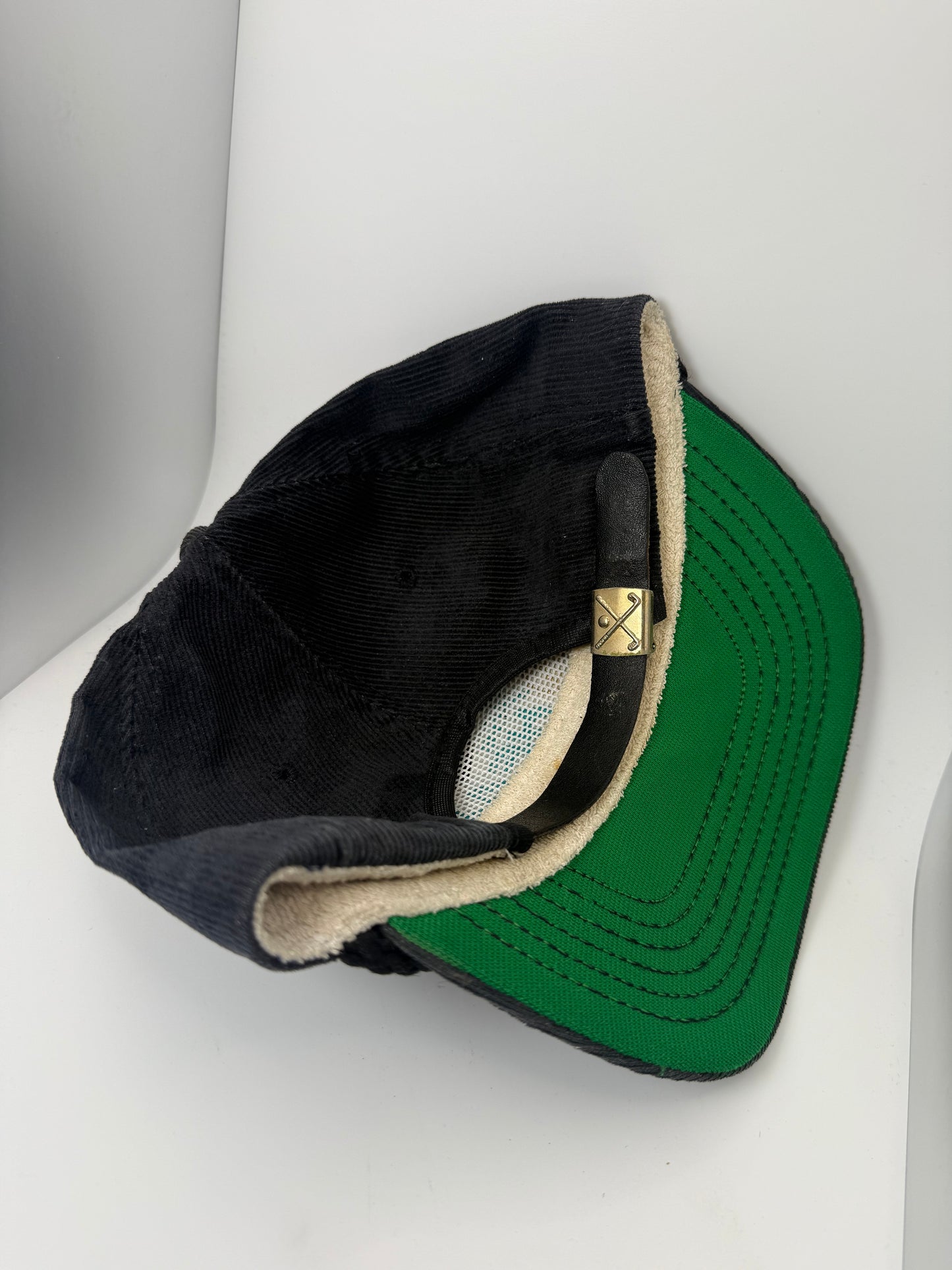 Vintage Jim Head Racing Corduroy Buckle Hat