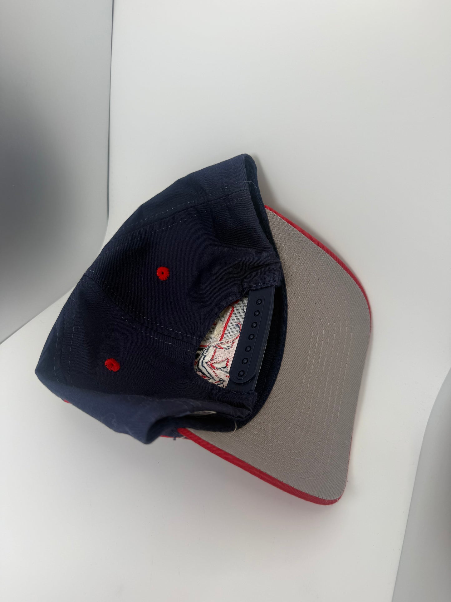 Vintage Cleveland Indians Drew Pearson Wrap Snapback