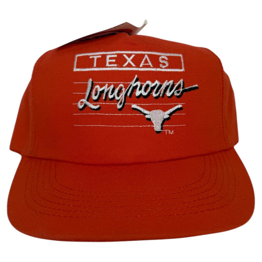 Vintage Texas Longhorns Bar Line Snapback NWT