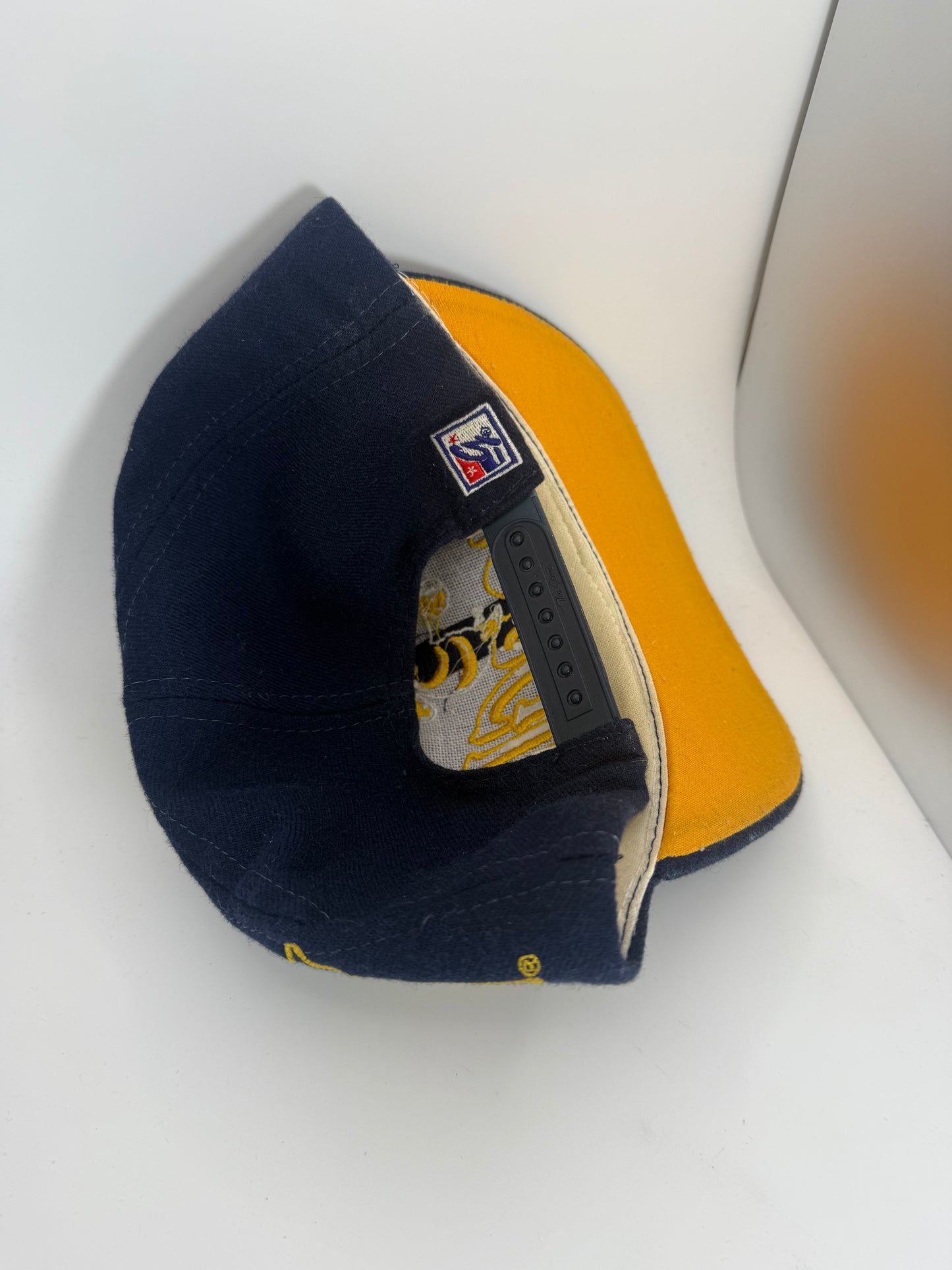 Vintage Georgia Tech Yellow Jackets Big Logo Text The game Snapback