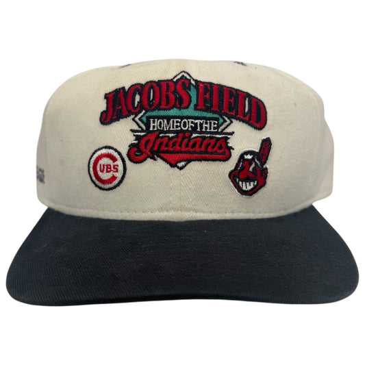 Vintage Cleveland Indians Jacob Field New Era Snapback NWT
