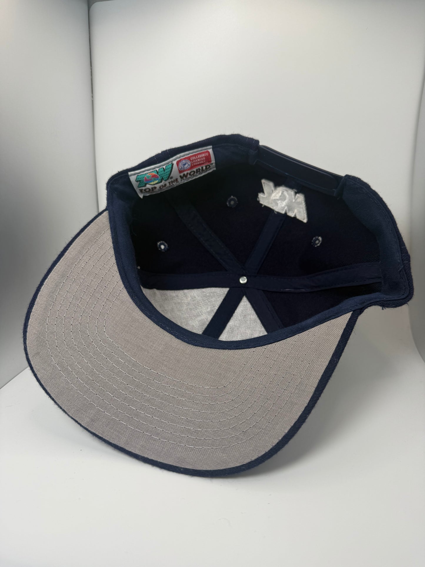 Vintage Penn State 1982 & 1986 Football National Champions Top of the World Snapback