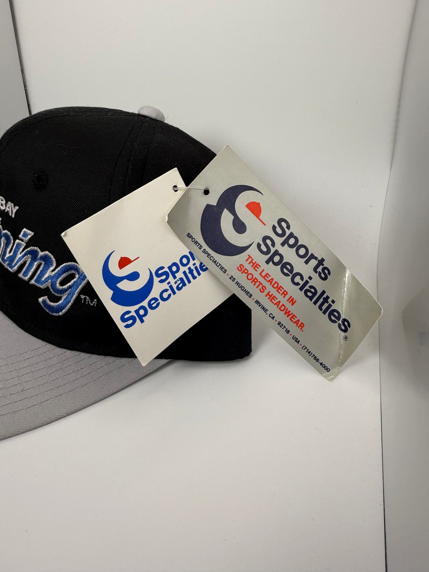 Vintage Tampa Bay Lighting Sports Specialties Script Snapback